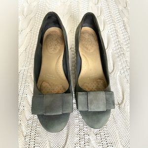 Rockport Women’s Suede Wedge Shoes | Comfort Insole | Size 8